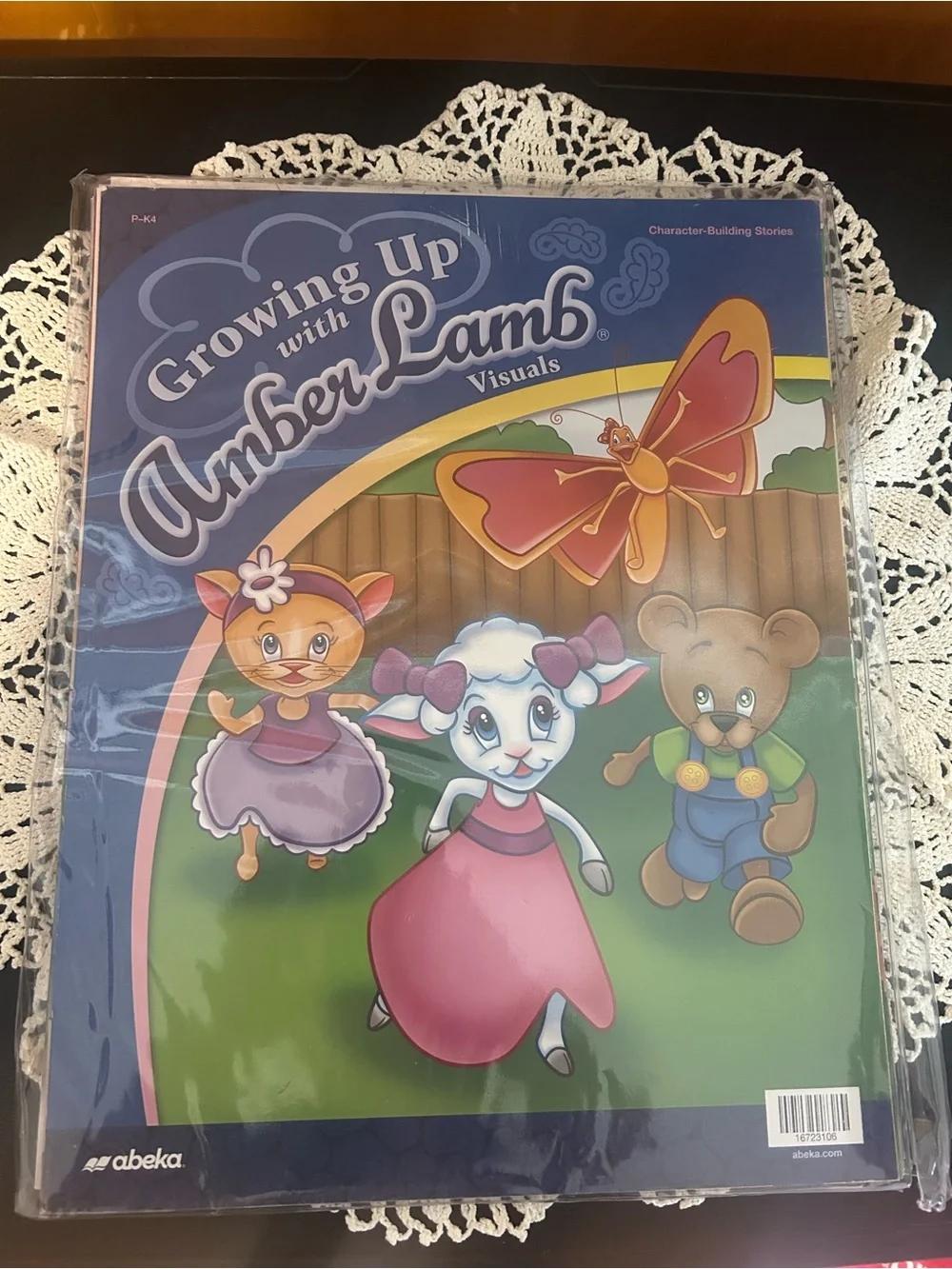 Abeka Growing Up with Amber Lamb Visuals P-K4 Character Building Stories